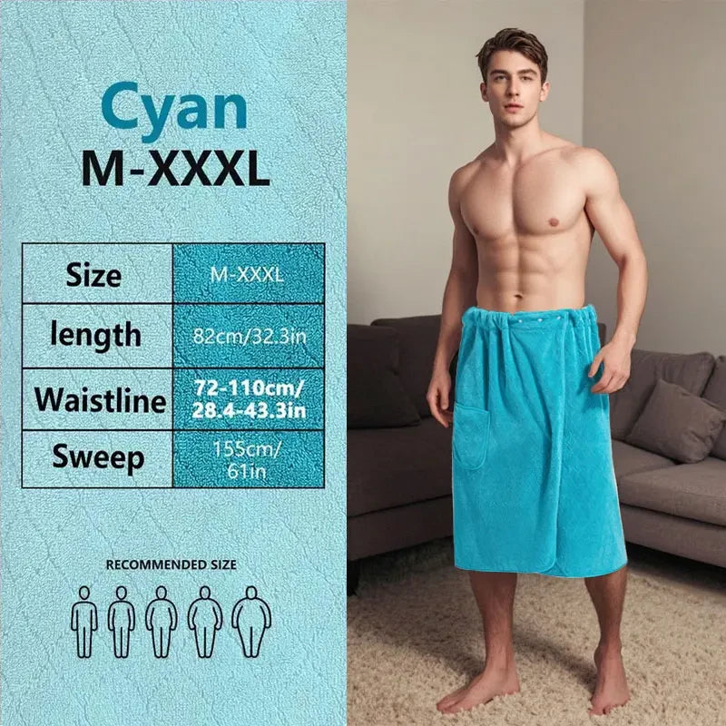 Unisex Knit Bath Skirt