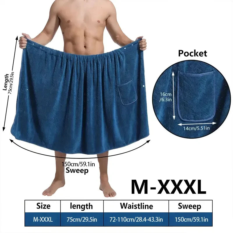 Unisex Knit Bath Skirt