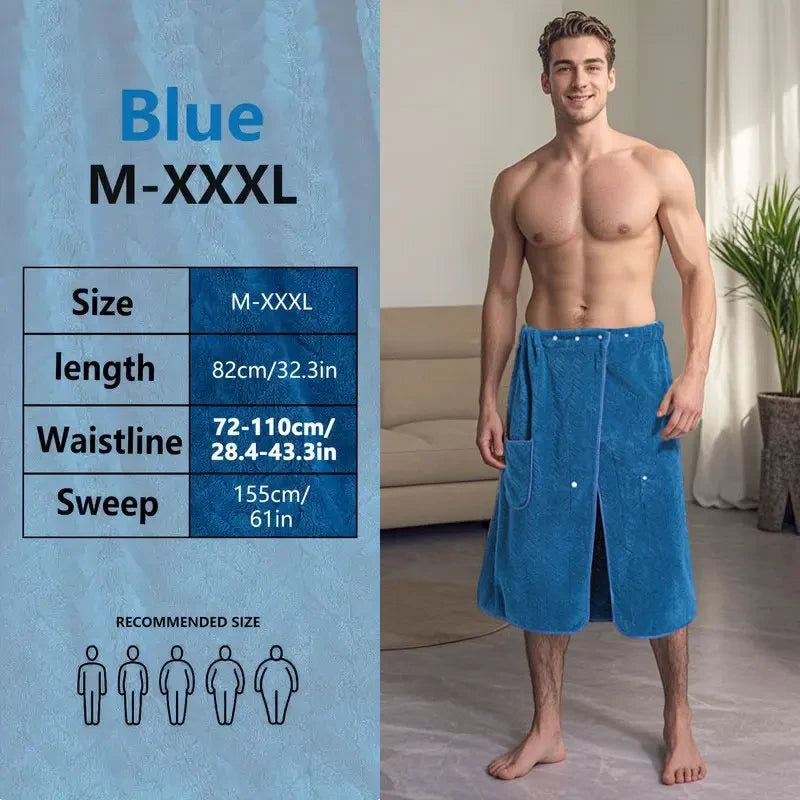 Unisex Knit Bath Skirt