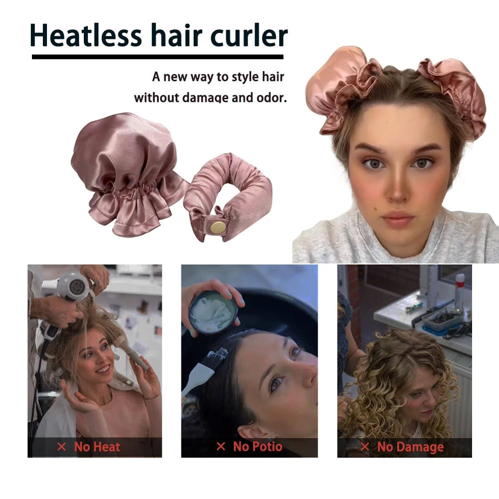 Heatless Silk Hair Curler