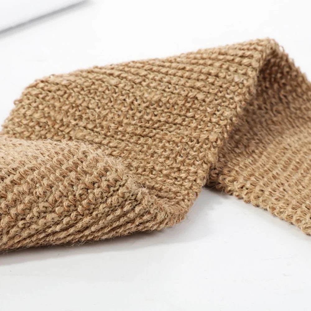 Jute Exfoliating Back Scrubber Set