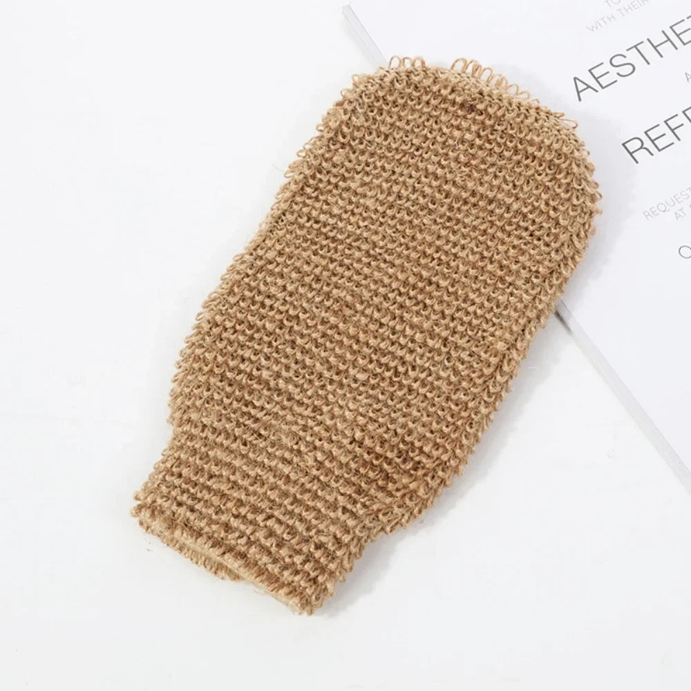 Jute Exfoliating Back Scrubber Set