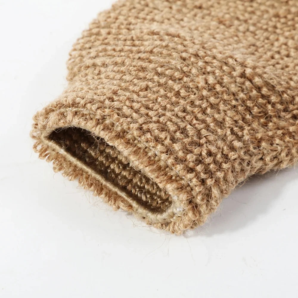 Jute Exfoliating Back Scrubber Set
