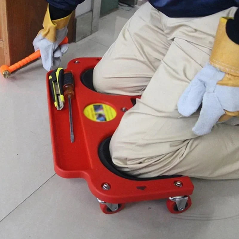 Rolling Construction Kneeling Pad